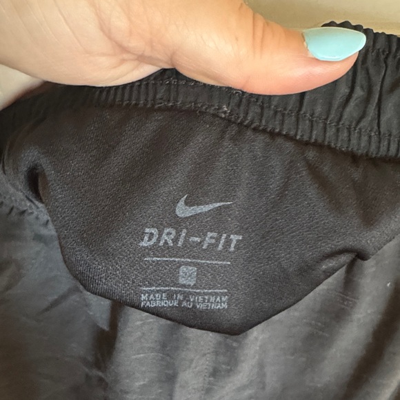 Nike Women's Dark Gray Athletic Shorts - Picture 2 of 2